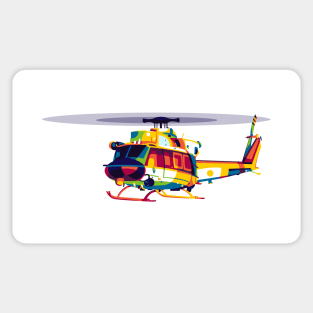 Bell 412 Helicopter Sticker